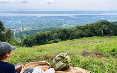 Le Mont-Sainte-Anne en famille