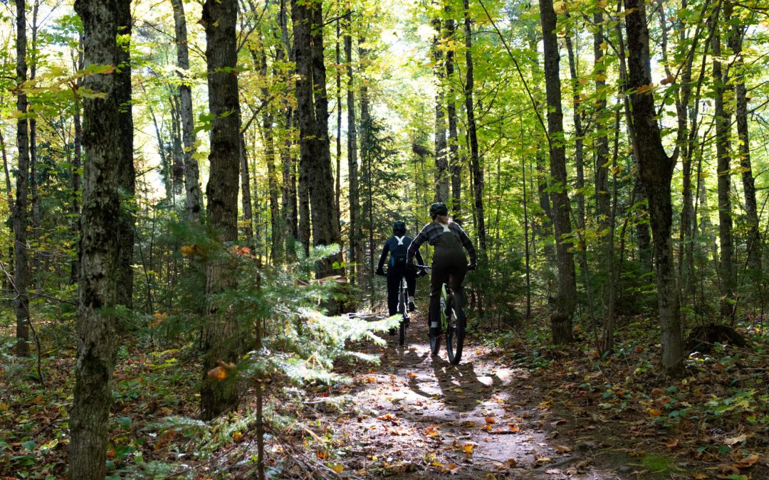 Vélo de montagne au Boisé Beaupré