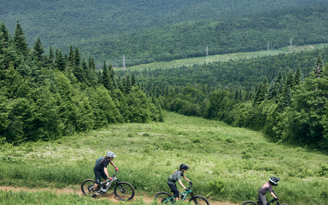 Le Mont-Sainte-Anne en vélo de montagne